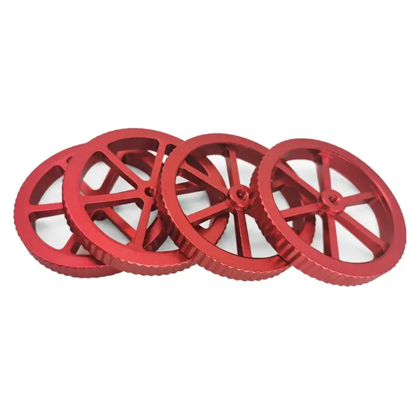 

4pcs/set Stainless Steel Red M4 Twist Leveling Nut for Creality 3D Printer