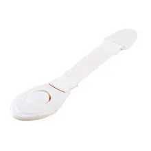 Детские товары детский безопасный замок детский замок для ящика замок для двери шкафа ткань с замком длинный замок Белый