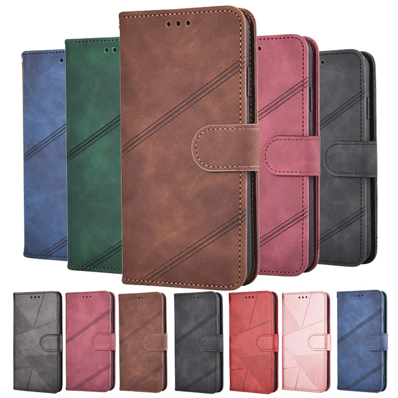 Case For Realme 9i Flip Case Leather Wallet Protective Shell Book Cover Funda For Realme 9i Coque Card Slot Capa flip phone case