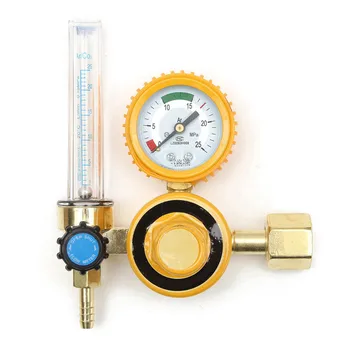 

0-25Mpa Argon CO2 Flow Meter Gas Regulator Flowmeter Welding Weld Gauge Argon Regulator Oxygen Pressure Reducer