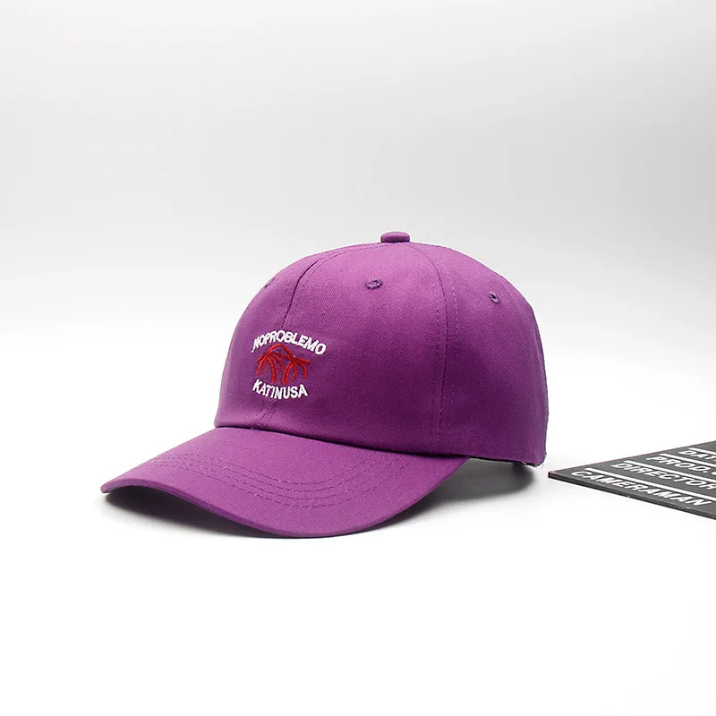 Бейсбольная кепка для женщин и мужчин, регулируемая хлопковая кепка высокого качества, Кепка унисекс, повседневная Кепка s, мода, стиль - Цвет: purple
