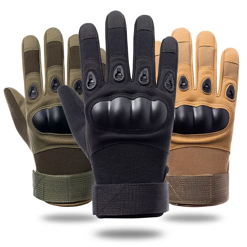 

Army Combat Tactical Gloves Men Full FingerSport Camouflage Shoot Combat Anti-Skid Bicyce Mittens Paintball Full Finger Gloves