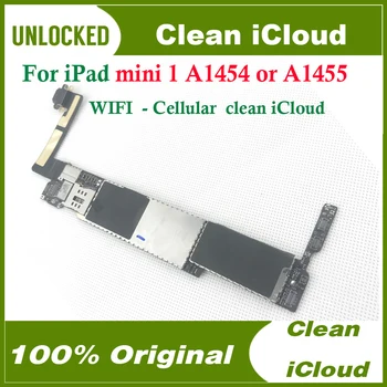 

Original Unlocked Motherboard with full chips logic board Wifi version A1432 , Wifi Version + 3G for Ipad mini 1 mainboard
