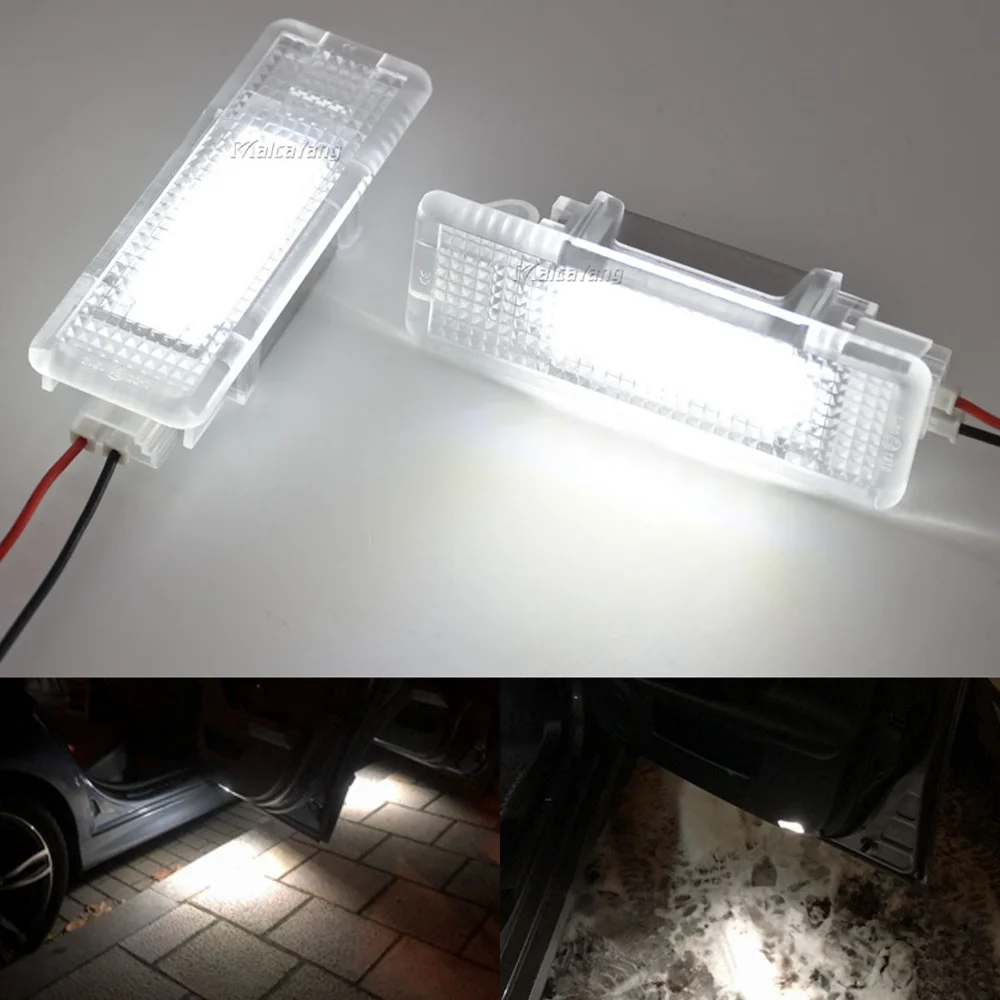 2Pc Led Luce Di Cortesia Per Bmw Car Door Light Bmw E39 E53 X5 E52 528I Z8 E39 Accessori Car-Styling Luce Di Benvenuto