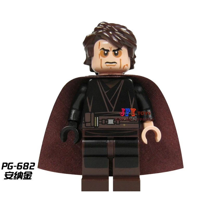 Single Sale superhero Anakin Skywalker 9494 building blocks model bricks toys for children action figures - Цвет: PG682