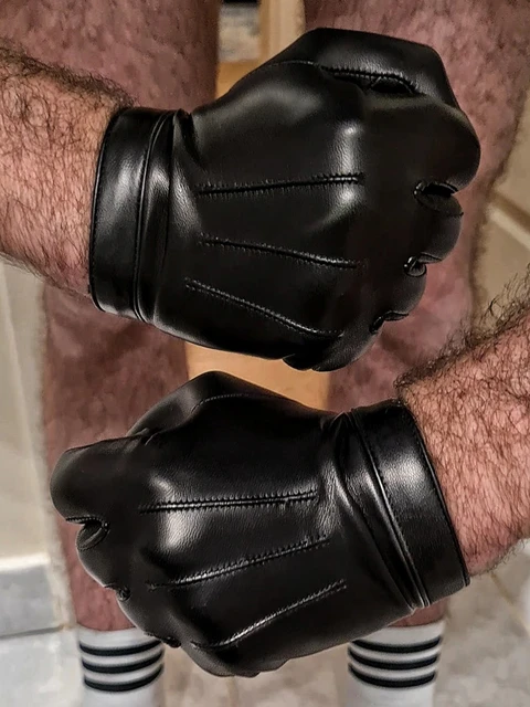 Gants homme en cuir d'agneau