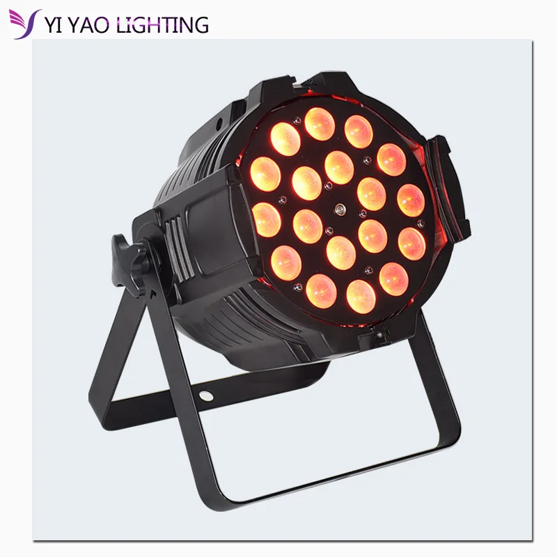 

18x12W Zoom Led Par Light RGBW 4in1 Aluminum Par Lights dj dmx Controller For Party Dj Stage Lighting