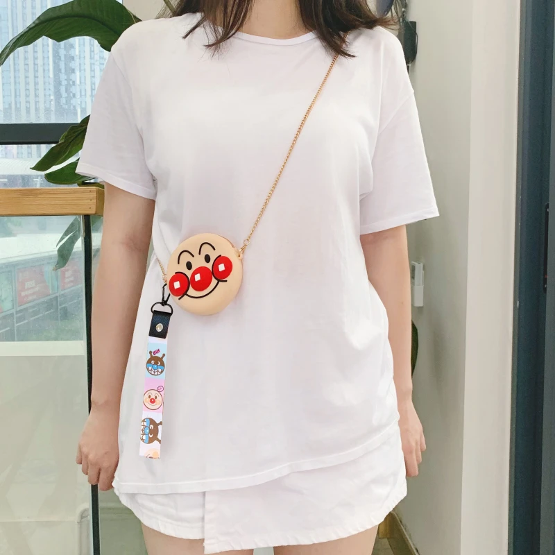 Корейский модный женский милый мультяшный кошелек, многофункциональные кошельки, держатели на молнии, мягкие женские мини-кошельки - Цвет: as pic show