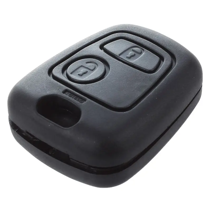 

2 Button Remote Key Case Shell For Citroen C1-C4 Peu geot 107 207 307 407 206 306