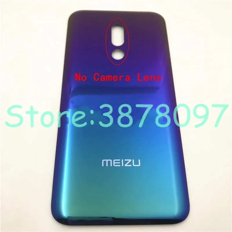 Оригинальный стеклянный чехол для Meizu 16 16th задняя крышка со стеклом корпус дверь