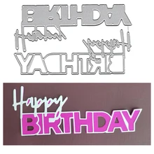 Word Die Scrapbook for Card Making Mold Embossing Folder Stencil Paper Craft Metal Cut Die Scrapbooking Stamping