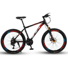 Love Freedom-Bicicleta de Montaña de 24 velocidades y 26 pulgadas, bici con frenos de disco dobles, para estudiantes, envío gratis