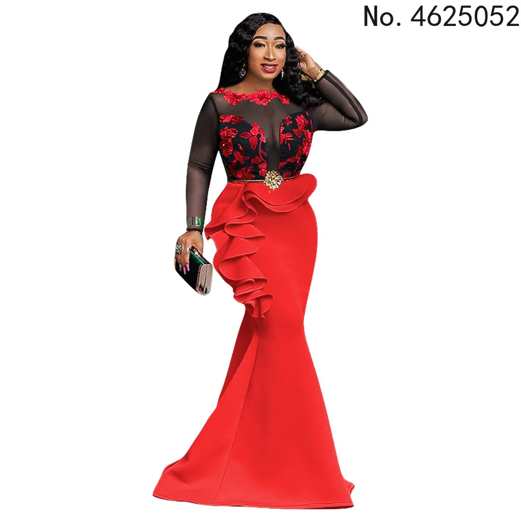 Women Maxi Dresses Long Lantern Dress Christmas High Collar Bodycon Sexy  Shiny Celebrate Occasion Summer Robes Birthday Dresses | Fast Delivery  Women Long Sleeve See Throught Lace Party Dress Christmas Maxi Dress
