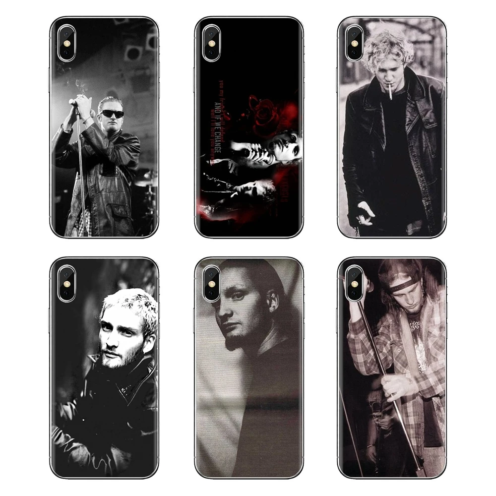 Transparent Soft Shell Case Layne Staley from Alice in Chains For Samsung Galaxy A3 A5 A7 A9 A8 Star A6 Plus 2018 2015 2016 2017 |