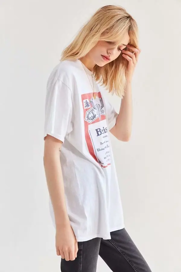 Oversized budweiser shirt Clearance
