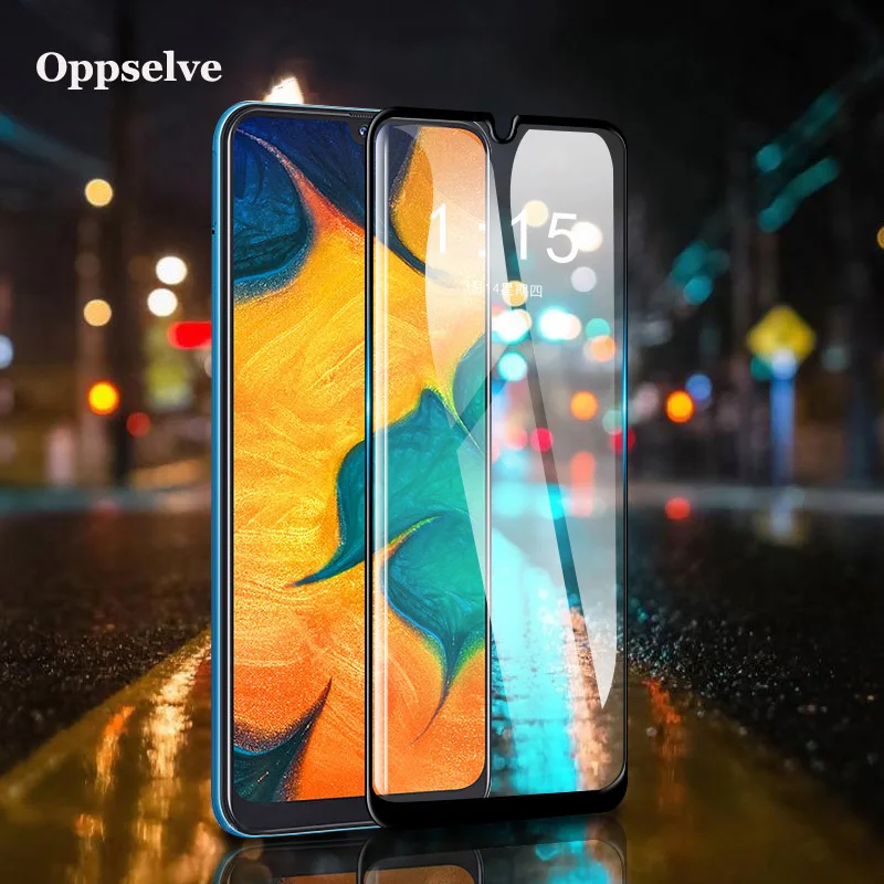 

Oppselve Tempered Glass For Samsung Galaxy J2 A2 A6 A6 plus A7 A8 A10 A20 A30 A40 A50 A70 M20 Full Cover Protective Glass Film