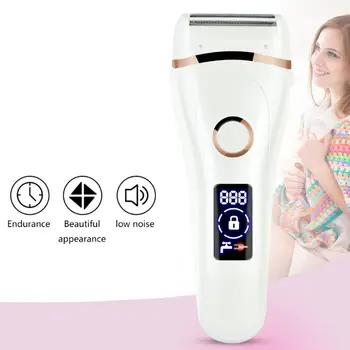 

Electric Razor for Women Wet Dry Rechargeable Cordless Painless Lady Shaver Body Hair Remover Legs Underarms Bikini Trimmer