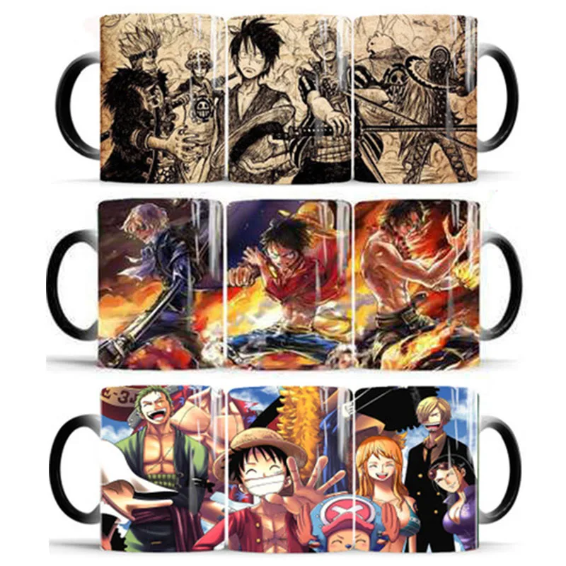 No. 9 One Piece Luffy Anime Coffee Mug