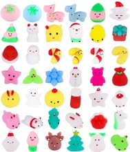 

New Mini Cute Squishy Antistress Ball Creative Mochi Rising Abreact Soft Squeeze Toy Stress Relief Funny Kids Christmas Gift Toy