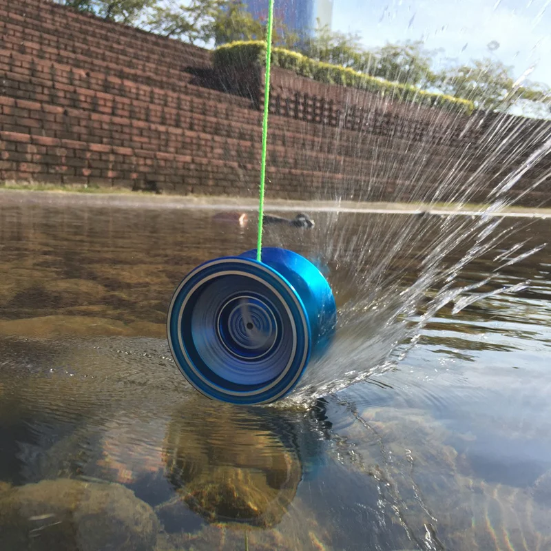 Bebooyoyo 2 шт. металлический Yoyo профессиональный набор + перчатки 3 веревки S2 Yo