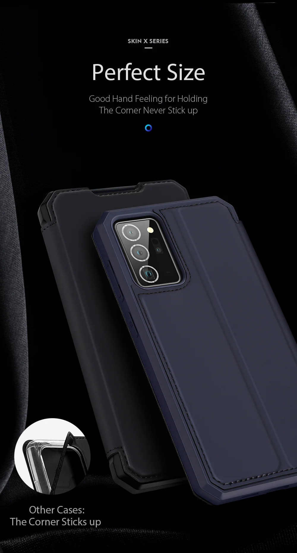 Business Leather Magnetic Flip Case For Samsung Galaxy Note20 S20 Ultra Note 10 Plus A51 A71 Wireless Charging Cover Card Slot