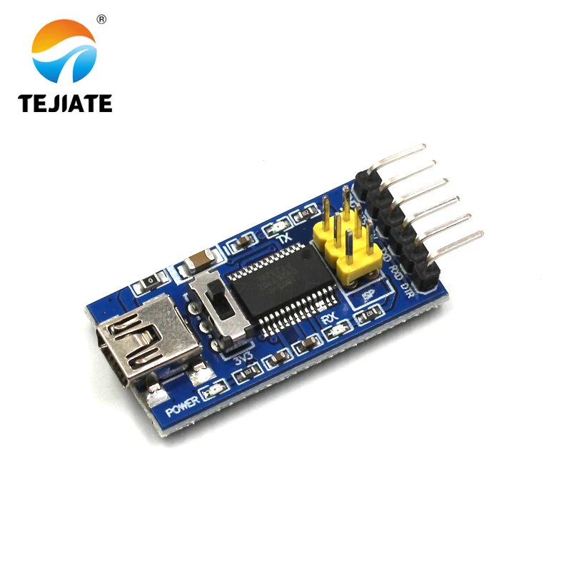 Download 1pcs Ft232 Reflesh Module Ftdi Basic Program Downloader Usb To Ttl Ft232rl Supports 3 3v 5v With Isp Yellow Pin Voltage Regulators Stabilizers Aliexpress
