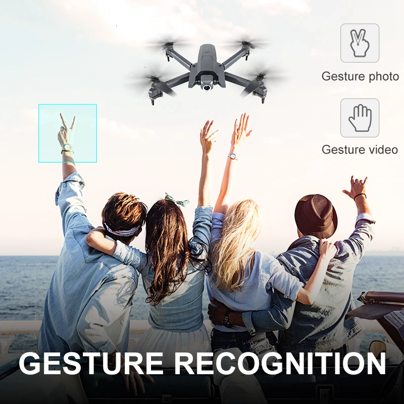 Радиоуправляемый Дрон Квадрокоптер с 4K HD WiFi FPV камера с высоким режимом удержания Квадрокоптер складной рычаг Вертолет VS E58 M69 SG106 игрушечный Дрон