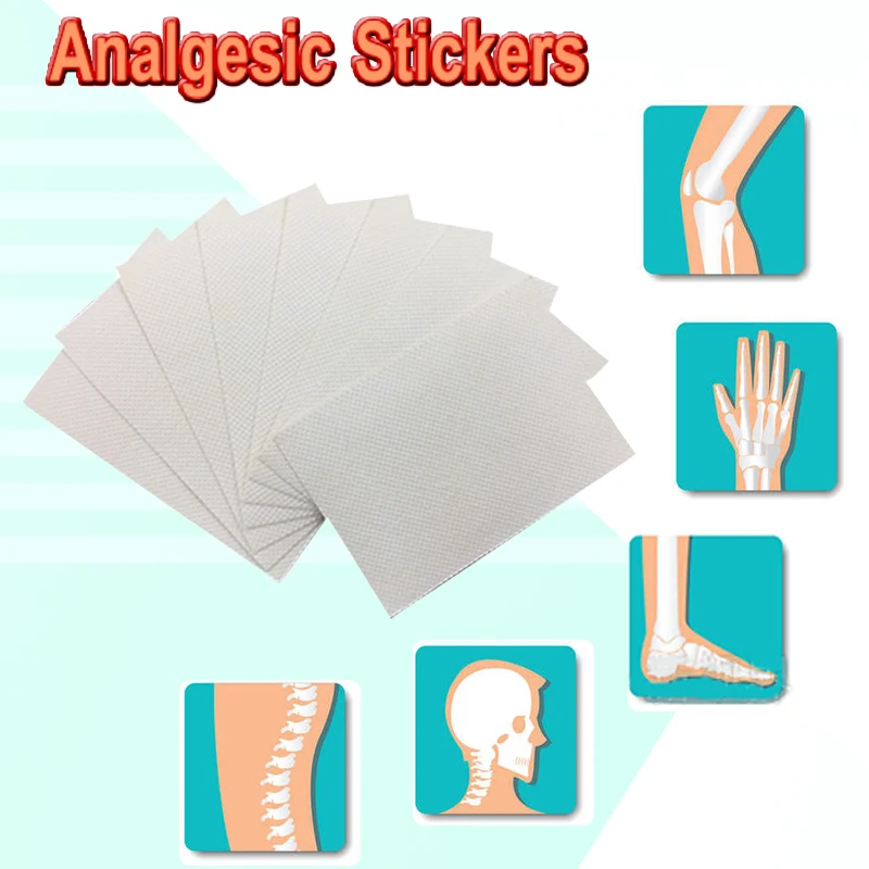 8pcs Tiger Blam Pain Relief Patches Ointment Joints Adhesive Plaster Arthritis Orthopedic Capsicum Medical Plasters H037