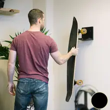 High Quality Simple Mini Skateboard Holder Black Board Display Wall Mount Holder for Skateboard Shop Skateboard Holder