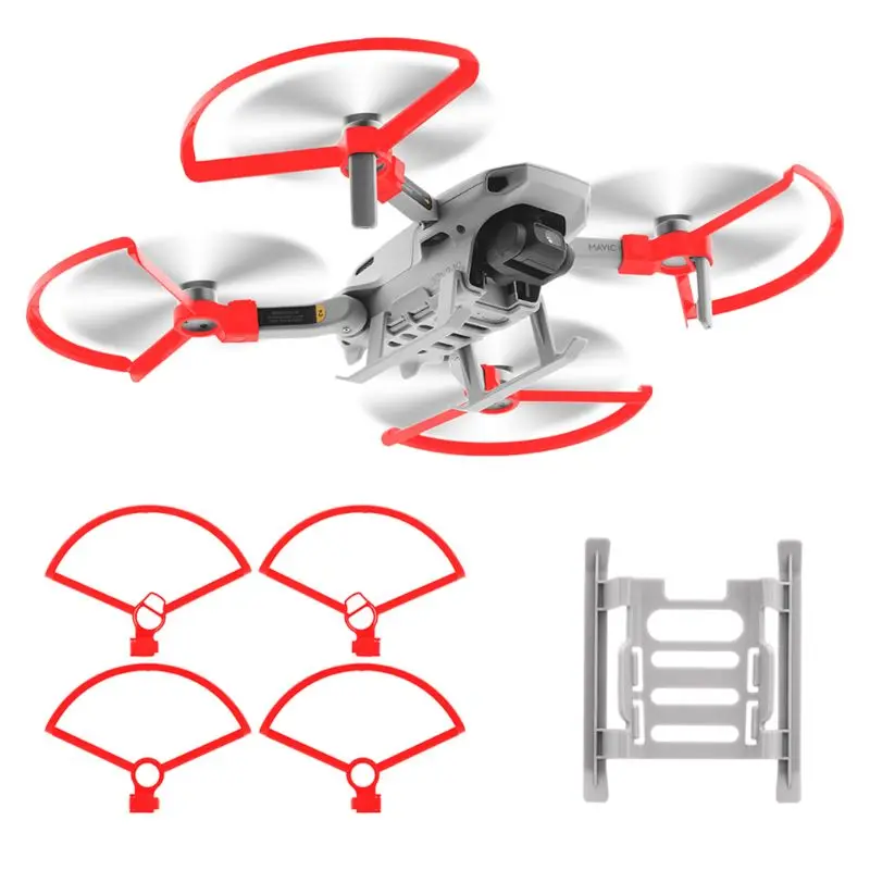 Buy ANH 1Set Propeller Blade Protector Ring Support Stand Landing Gear for Mavic Mini 