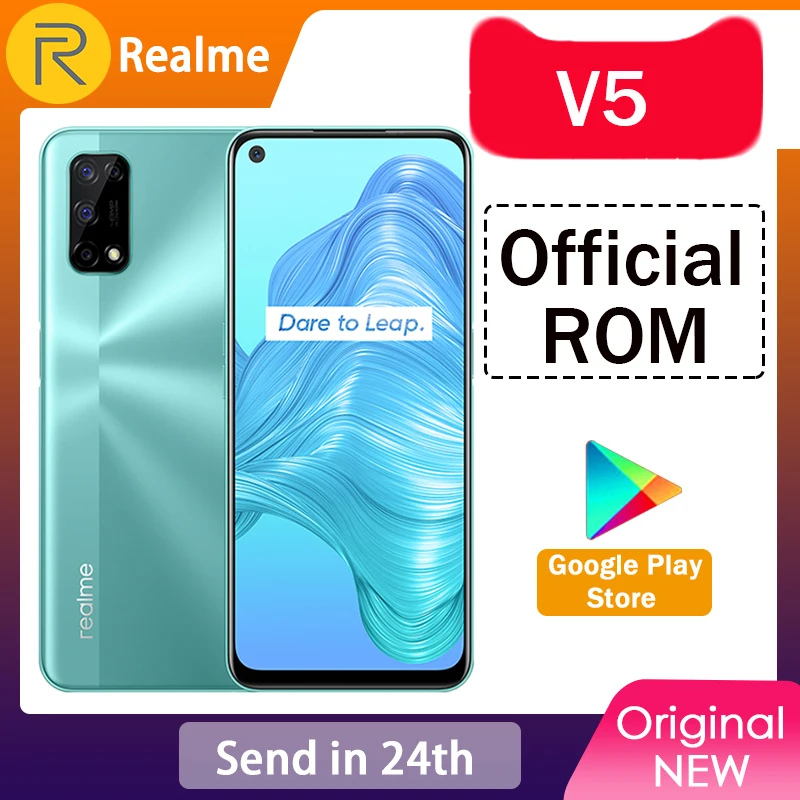 Смартфон Realme V5 6 + 8 Гб 128 ГБ Helio 720 90 Гц 30 Вт 5000 мА · ч 48 МП|Смартфоны| |