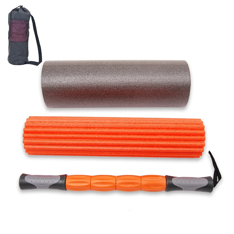 

Yoga Foam Roller Pilate Fitness Sports Hollow Core Column Massage Sticks Grid Floating Trigger Point Therapy Gym Exercise block