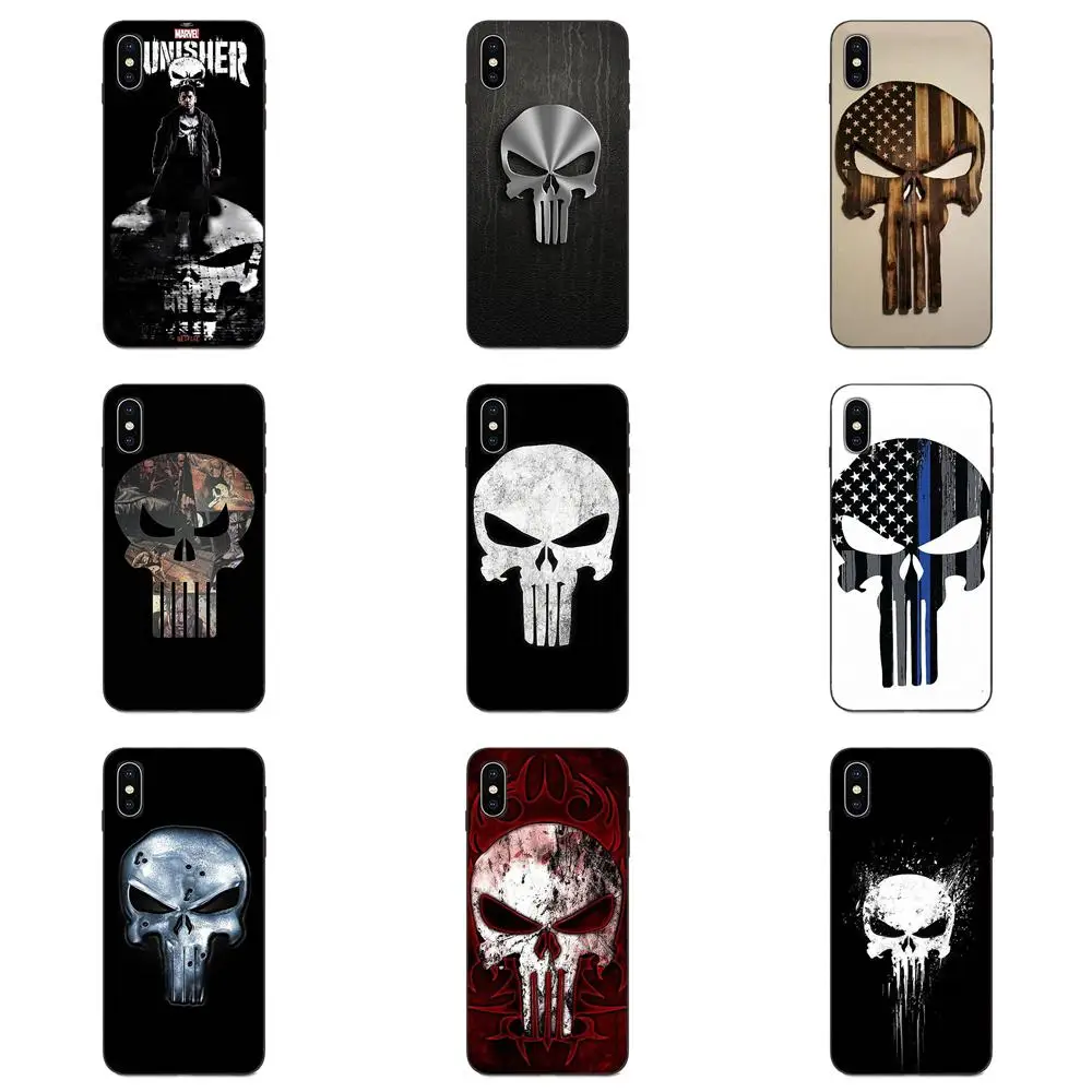 Мягкий чехол из ТПУ для Xiaomi mi x Max Note 2 2S 3 5X6 6X8 9 SE A1 A2 Lite Play Pro F1 Cool canaler Skull Art