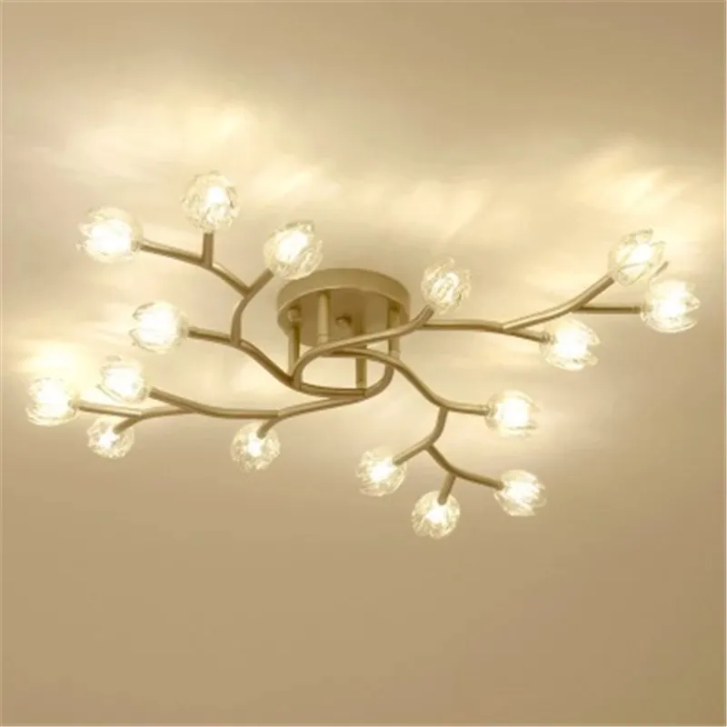 

Nordic Post-Modern Ceiling Light Led Restaurant Light Living Room Master Bedroom Creative Twig-Shaped New Simple Ceiling Lamp