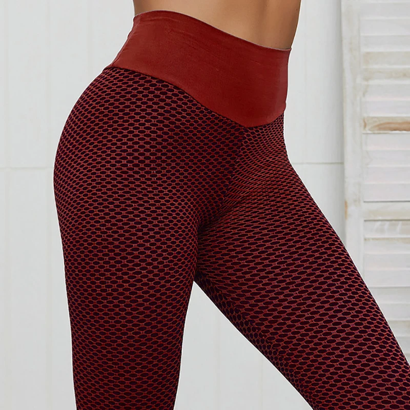 Leggings Rojos de rejilla