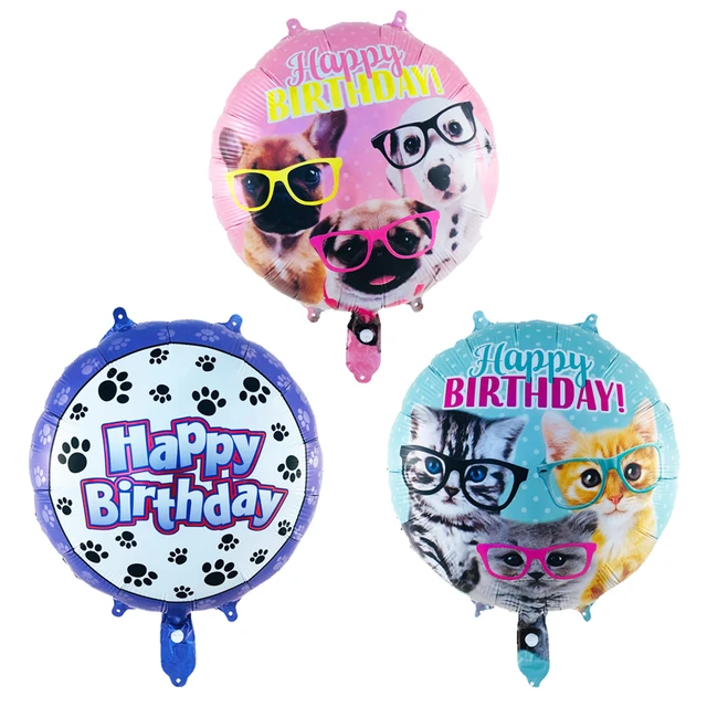 Pets Dog Paw Latex Balloons, Animal Cat Dog Paw Balloon