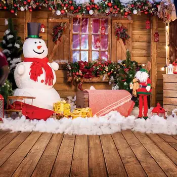 

SHENGYONGBAO Art Fabric Custom Photography Backdrops Prop Christmas day Photo Studio Background PL-2202