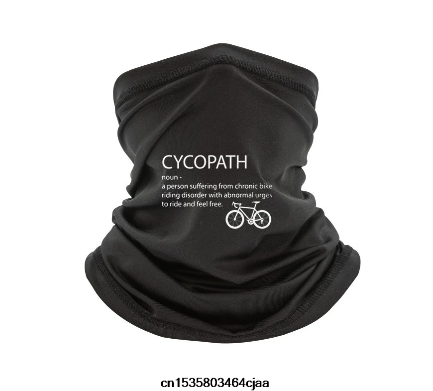 Шарф Cycopath T велосипедный шарф для езды на велосипеде подарок день рождения