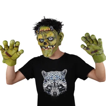 

Halloween Grudge Ghost Zombie Cosplay Props Horror Scary Latex Mask Realistic Masquerade Festival Party Supplies Full Face Mask
