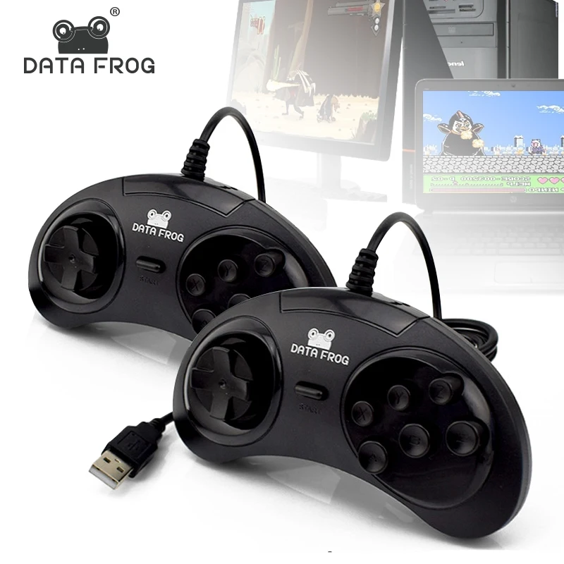 DataFrog6ButtonsControllerforPCUSBGamepadControlforSEGA16BitMDGames.jpg