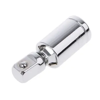

1/4" 3/8" 1/2" Universal Joint Set Ratchet Angle Extension Bar Socket Adapter Manual and Pneumatic 360 Rotary Adapter 40JE