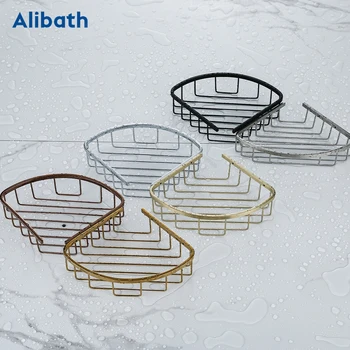 

Bathroom Shelf Black Stainless Steel Wall-Mounted Shampoo Shelf Cosmetic Shelves Kitchen Nets Shelf Storage Rack Organizer Rack