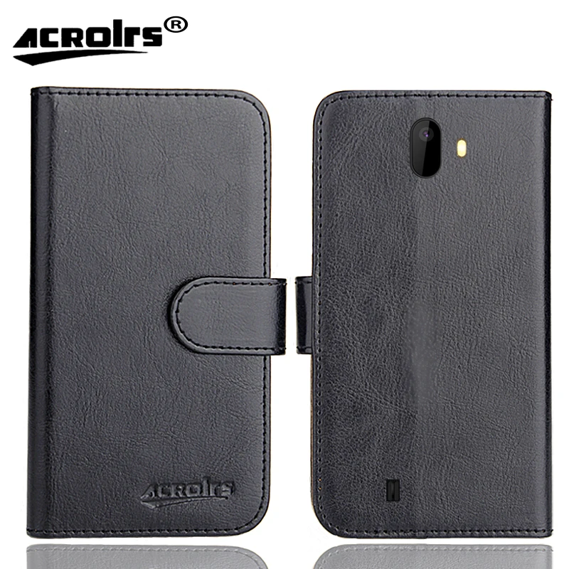 Logicom Le Moov 2 Custodia 5.45 "6 Colori Flip Fashion Soft Leather Crazy Horse Custodie Esclusive Per Telefono Portafoglio