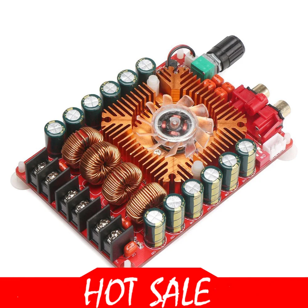 Двухканальная Плата усилителя звука TDA7498E 2X160W поддержка режима BTL 1X220W