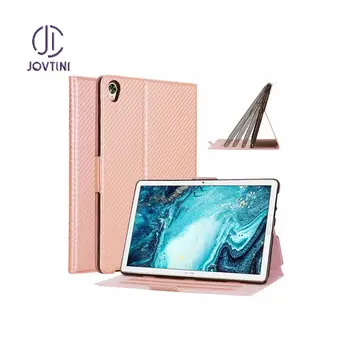 

Ultra-thin Case For Huawei MediaPad M6 10.8 SCM-AL09 SCM-W09 10.8"Carbon fiber Flip Tablet Cover For Huawei MediaPad M6 10.8Case