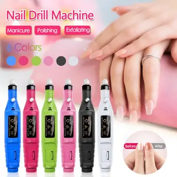 

1Set Professional Electric Nail Drill Machine Polish Grinding Pedicure Nail File Nail Art Manicure Manicure Care Tool Kit