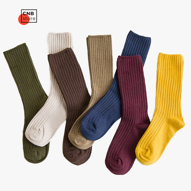 

3 Pairs Socks Women Pile Pile Socks Cotton Socks Solid Color Women's Socks Warm Creative Trendy Socks Purple One Size