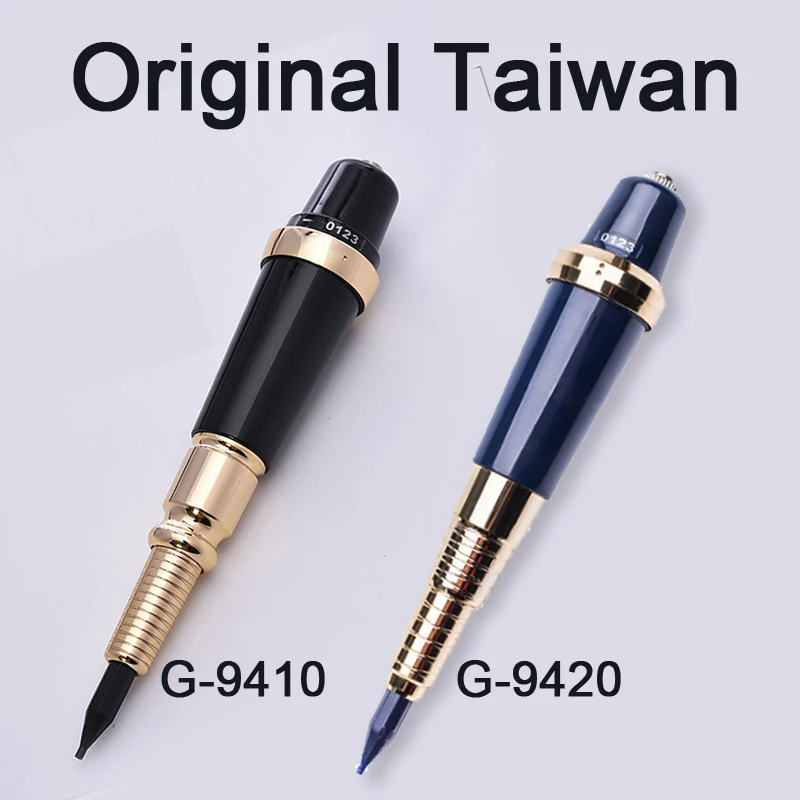 Тайваньский G-9410 Перманентный макияж татуировки ручка брови навсегда макияж GS микроблейдинг татуировки комплект с иглами