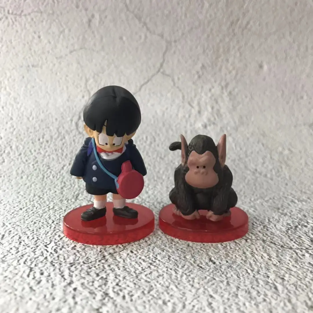8 шт./компл. WCF Dragon Ball Z Gokou модель виниловые фигурки Куклы Игрушки для детей