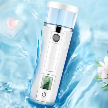 

Face Spray Steamer Bottle Nano Mister Measuring Skin Moisture Hydrating Instrument Facial Beauty Instrument Portable